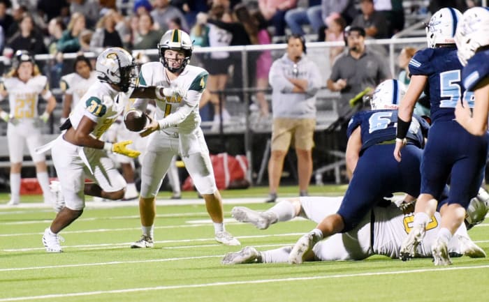 Abram Wardell (4) has been the starting quarterback for Calvary Baptist since his sophomore year.